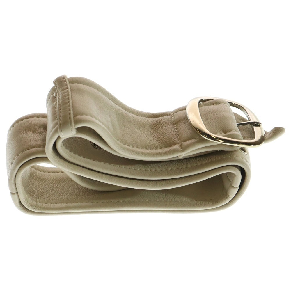 FENDI(フェンディ) マンマバケット 2WAYバッグ ショルダーバッグ ハンドバッグ コットン ベージュ×ピンク 26424 シルバー金具