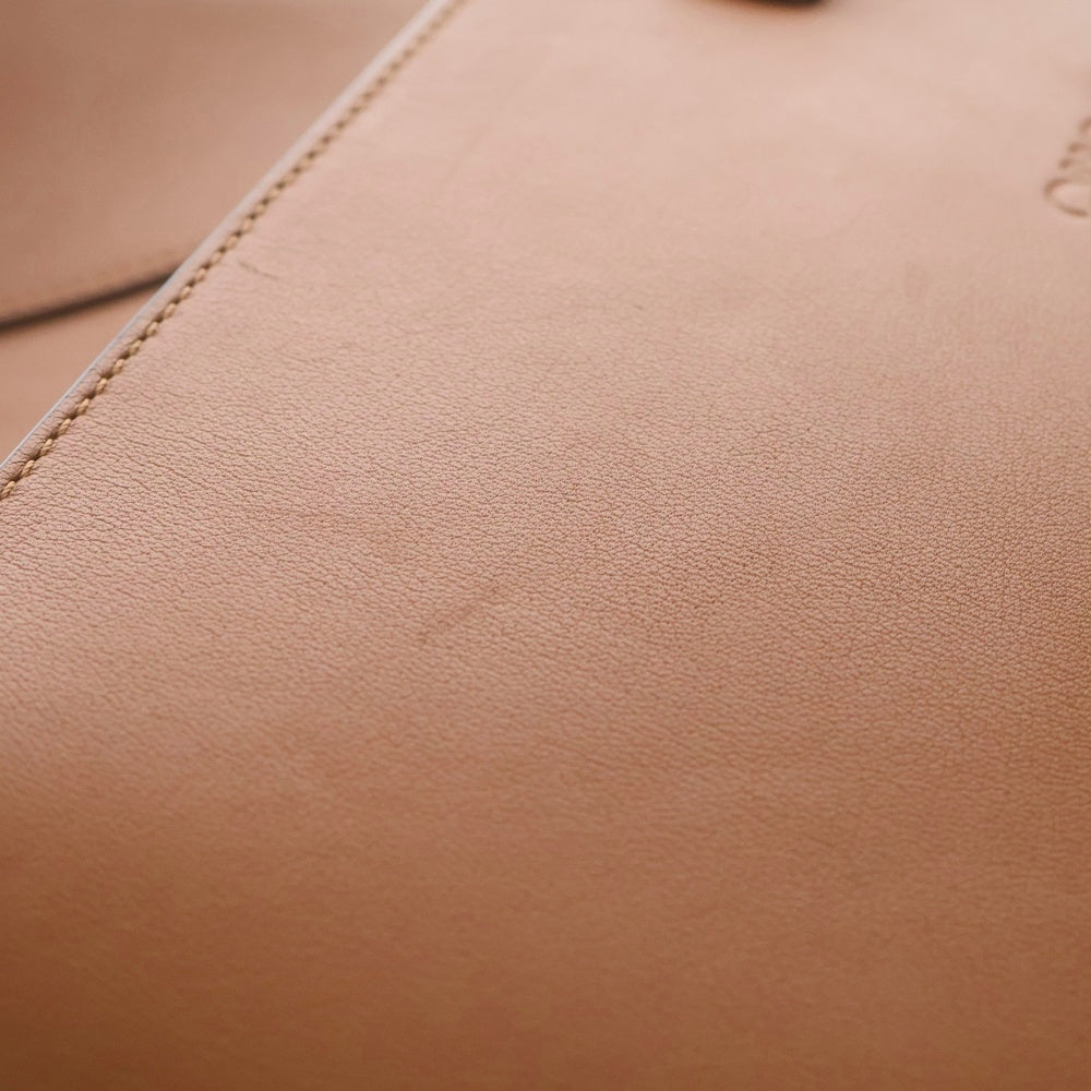 LOEWE(ロエベ) ハンモック スモール 2WAY ショルダーバッグ ハンドバッグ トートバッグ ブラウン レザー シルバー金具 レディース