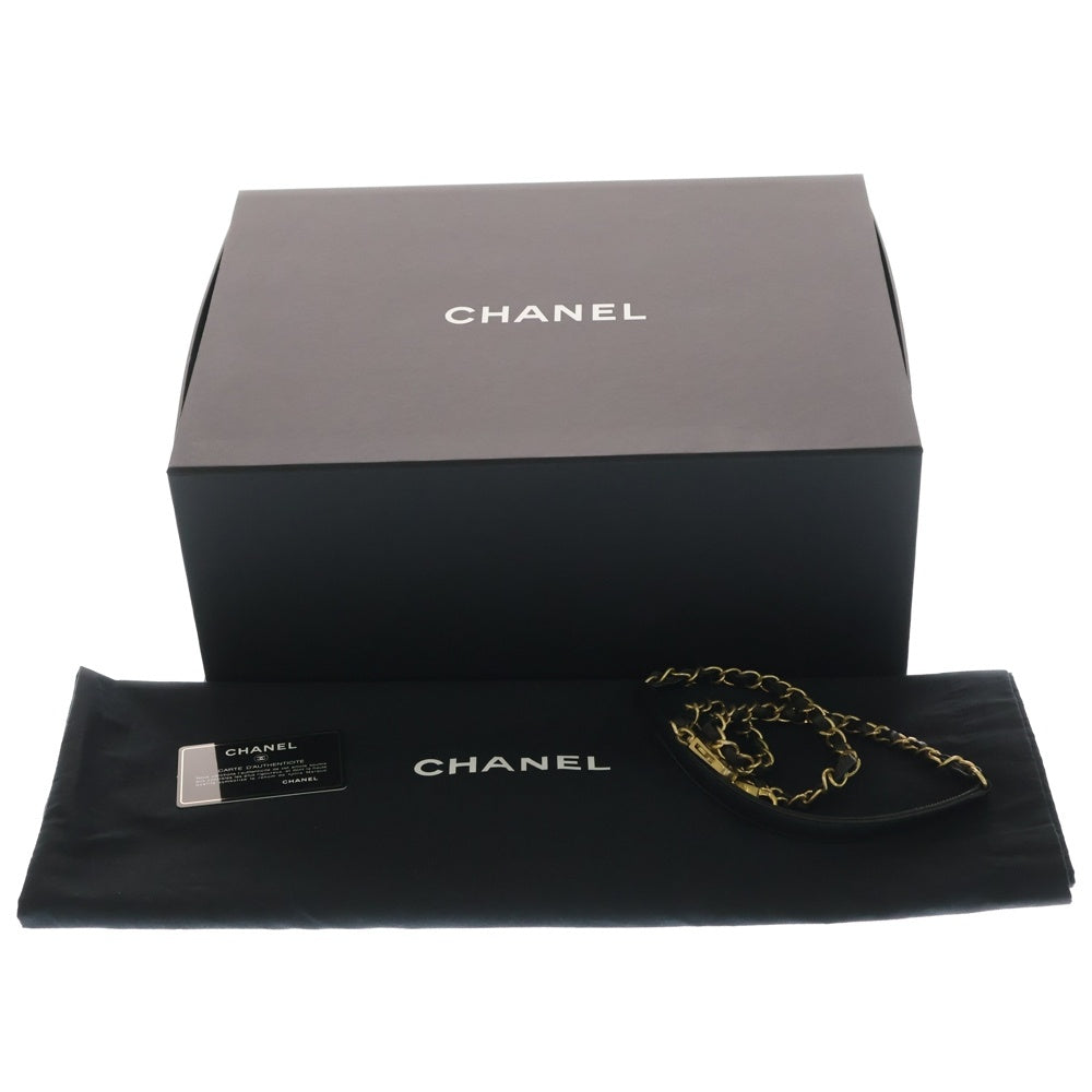 CHANEL(シャネル) ココハンドル ブラック キャビアスキン 2wayショルダーバッグ ハンドバッグ ゴールド金具 A92991 レディース