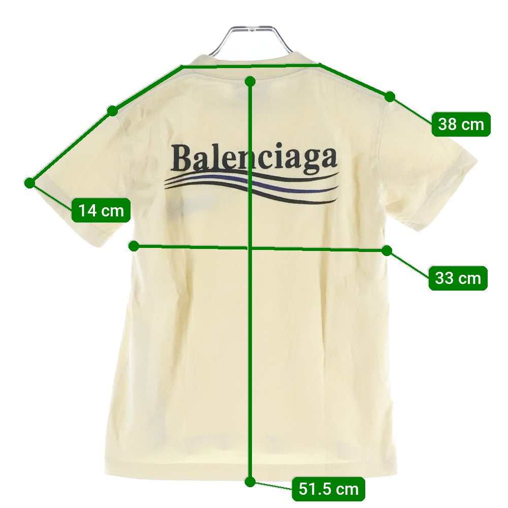 BALENCIAGA(バレンシアガ) Political Campaign キャンペーンロゴ 半袖