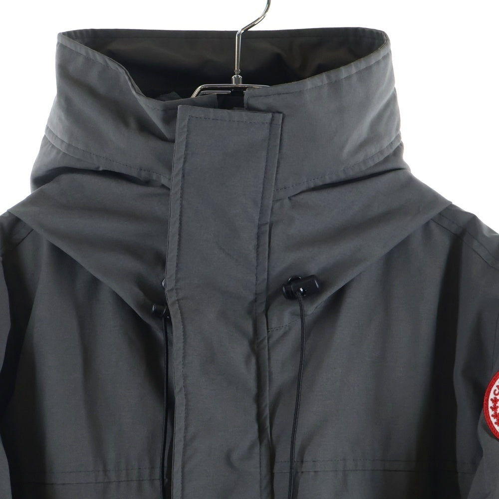 CANADA GOOSE(カナダグース) LANGFORD PARKA ラングフォード パーカー フーデッド ジップアップ ダウン ロング ジャケット コート グレー 2062M
