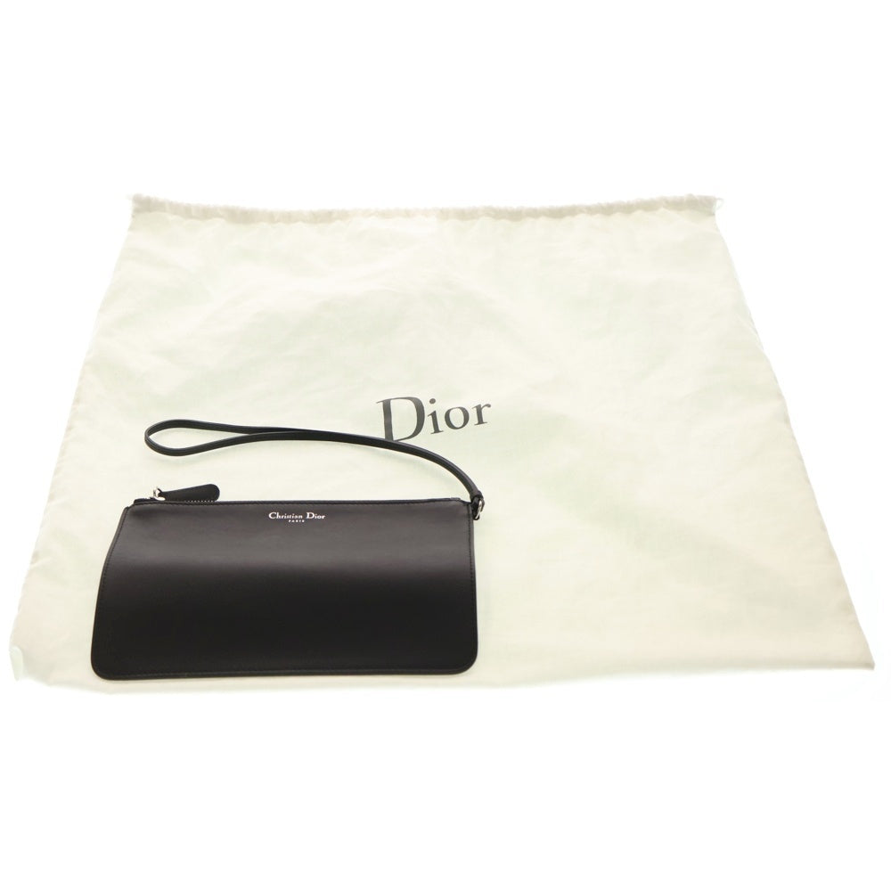 Christian Dior(クリスチャンディオール) パラダイス ディオリッシモ 2WAYバッグ ハンドバッグ ショルダーバッグ ブラック レザー シルバー金具 レディース