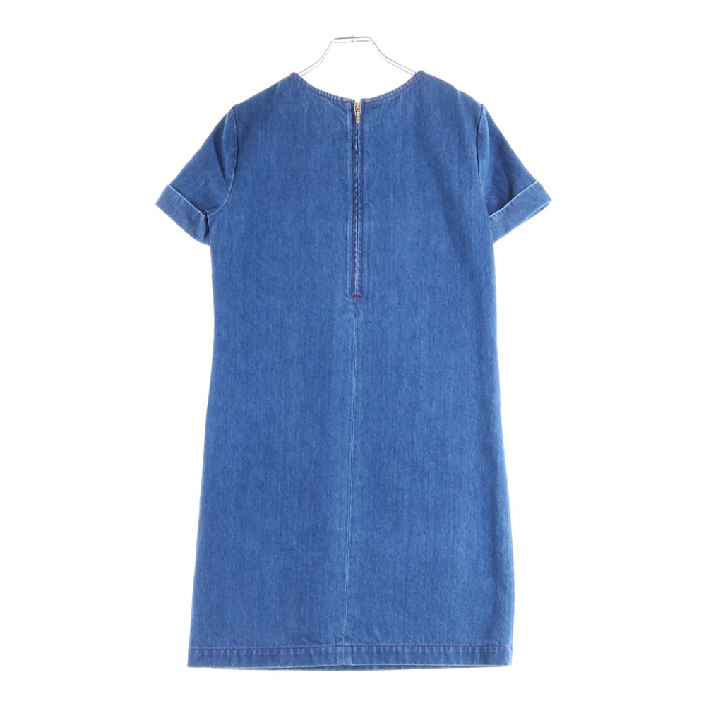 GUCCI(グッチ) シェリーライン ショートスリーブデニムワンピース レディース 678827 XDBVX インディゴ