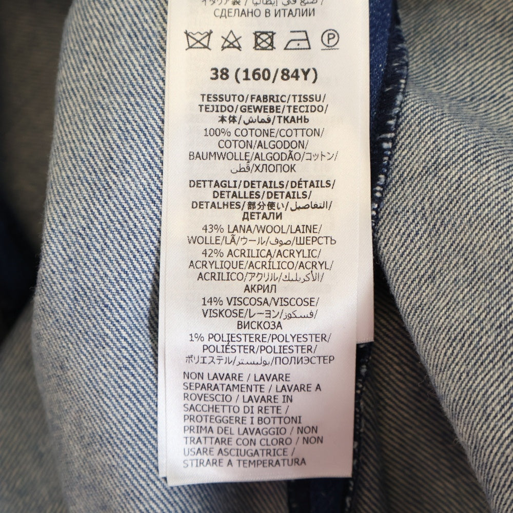 GUCCI(グッチ) シェリーライン ショートスリーブデニムワンピース レディース 678827 XDBVX インディゴ