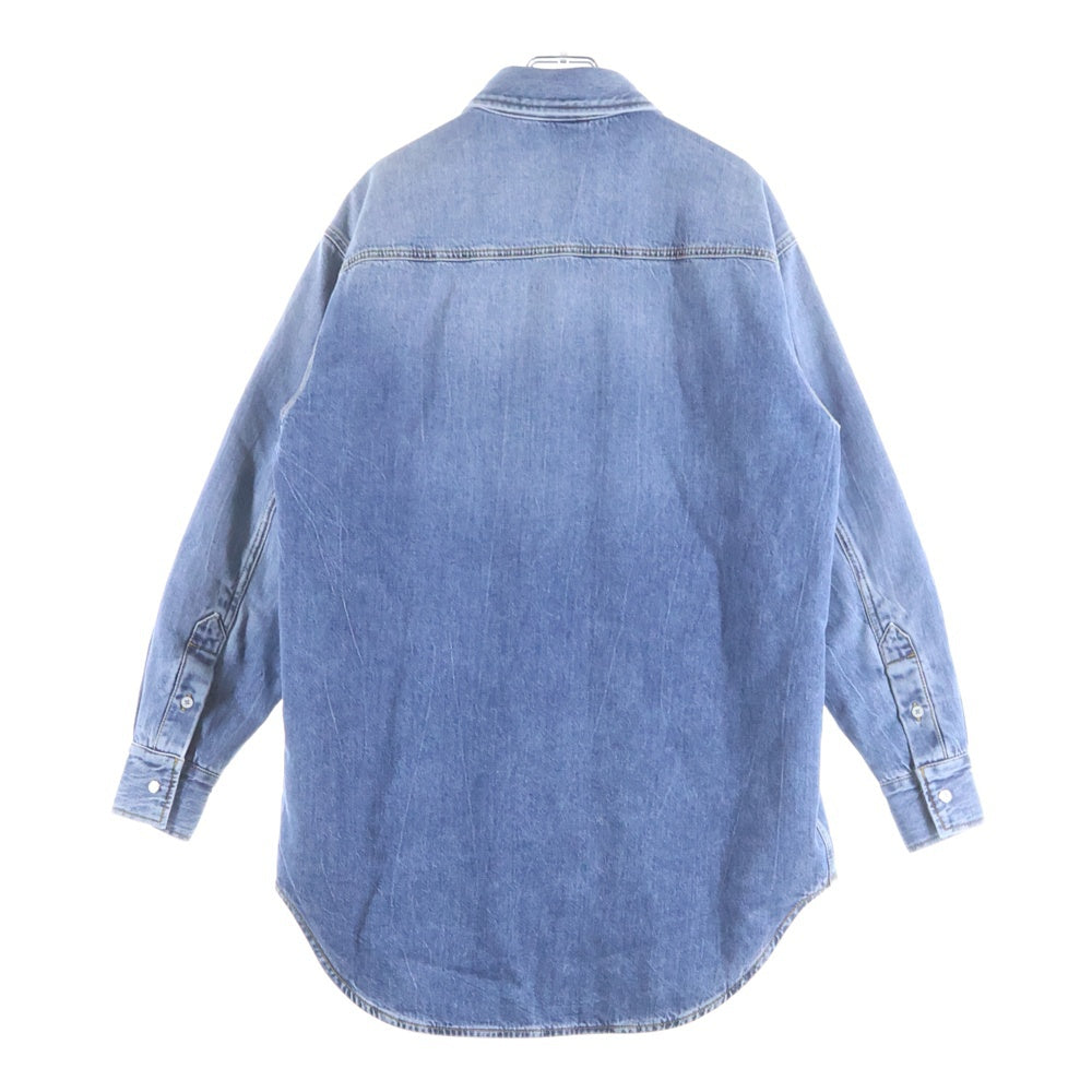 GUCCI(グッチ) WASHED ORGANIC DENIM SHIRT デニムジャケット インディゴ レディース 772882 XDCT9