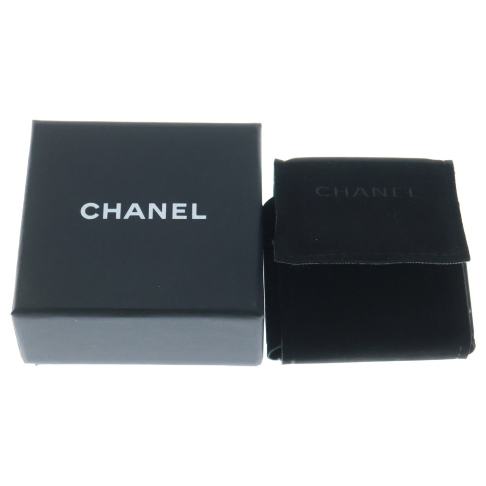 CHANEL(シャネル) ココマーク ラインストーン イヤリング シルバー レディース