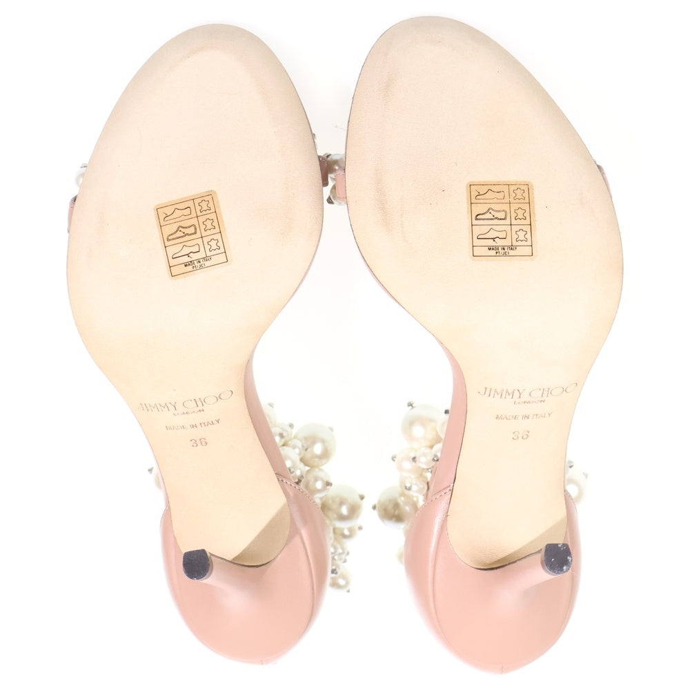 JIMMY CHOO(ジミーチュウ) マイセル パール ヒール パンプス