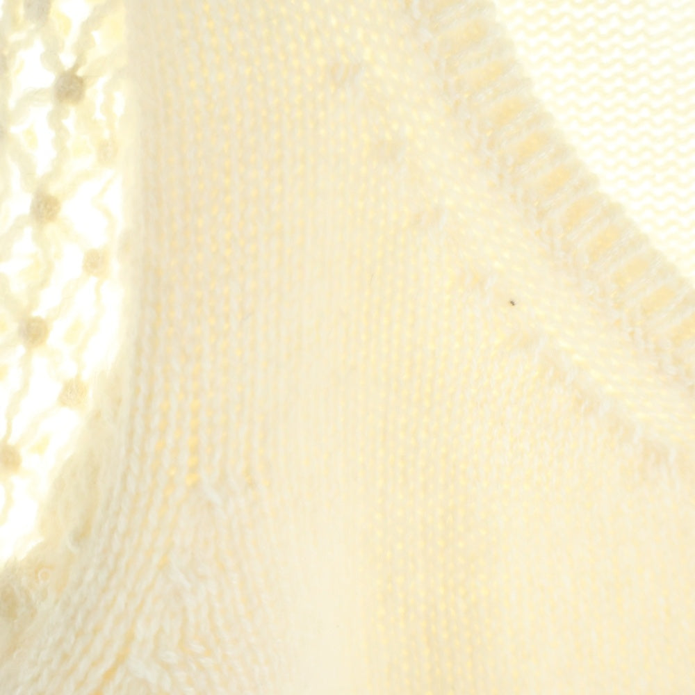 CHANEL(シャネル) ニットベスト カシミヤ ホワイト P27581V20089