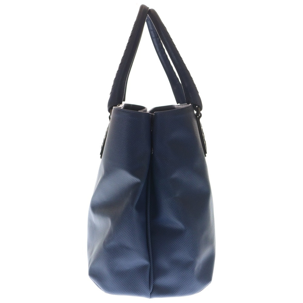 BOTTEGA VENETA(ボッテガヴェネタ) マルコポーロ トートバッグ ブルー レザー×PVC レディース