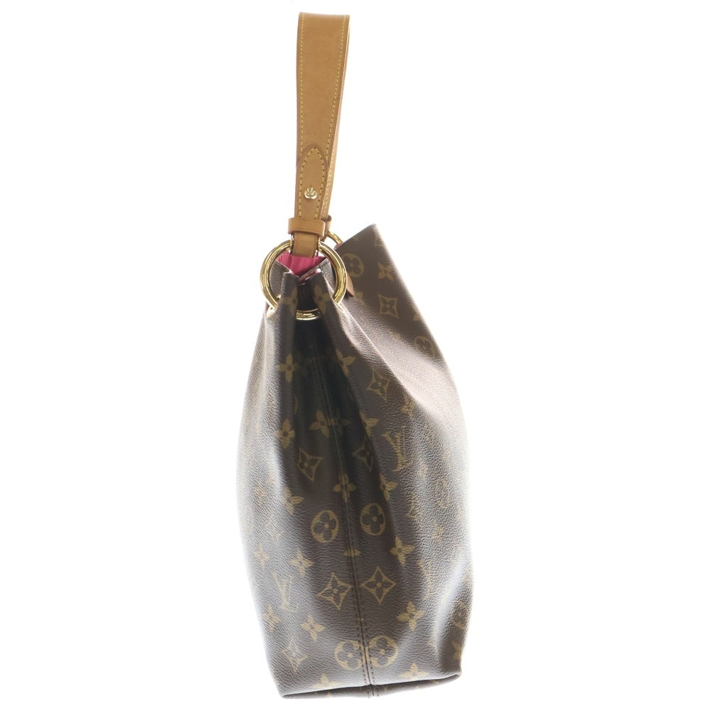 LOUIS VUITTON(ルイヴィトン) モノグラム グレースフルPM ブラウン PVC ワンショルダーバッグ M43701 レディース