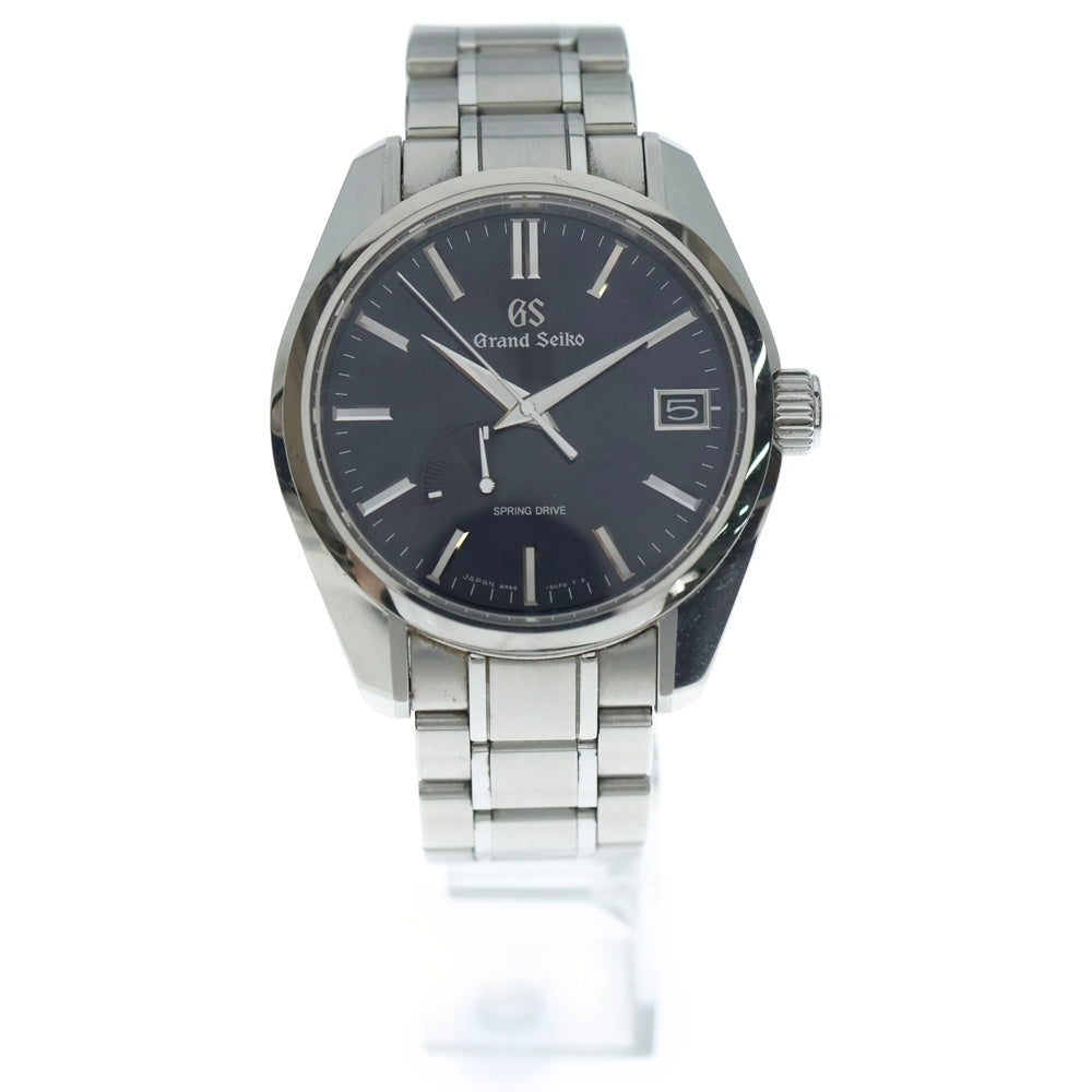 GRAND SEIKO(グランドセイコー) ヘリテージコレクション スプリングドライブ 青文字盤 ステンレス クォーツ SS/AT SBGA375 腕時計