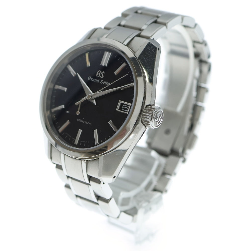 GRAND SEIKO(グランドセイコー) ヘリテージコレクション スプリングドライブ 青文字盤 ステンレス クォーツ SS/AT SBGA375 腕時計