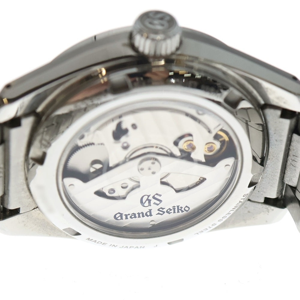 GRAND SEIKO(グランドセイコー) ヘリテージコレクション スプリングドライブ 青文字盤 ステンレス クォーツ SS/AT SBGA375 腕時計