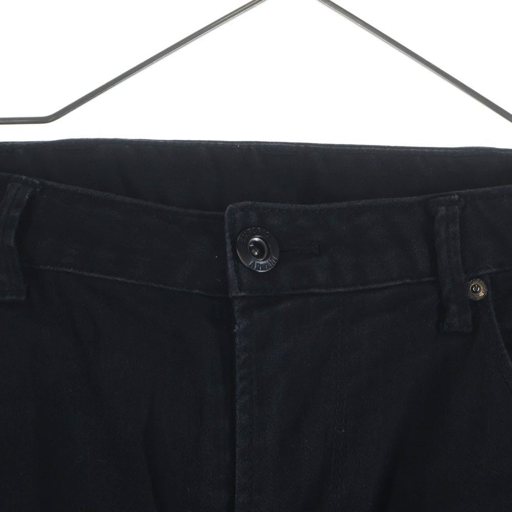 EMPORIO ARMANI EA7(エンポリオアルマーニイーエーセブン) ストレートボトム デニムパンツ ブラック 3K1J06 1DHDZ レディース