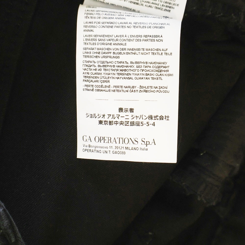 EMPORIO ARMANI EA7(エンポリオアルマーニイーエーセブン) ストレートボトム デニムパンツ ブラック 3K1J06 1DHDZ レディース