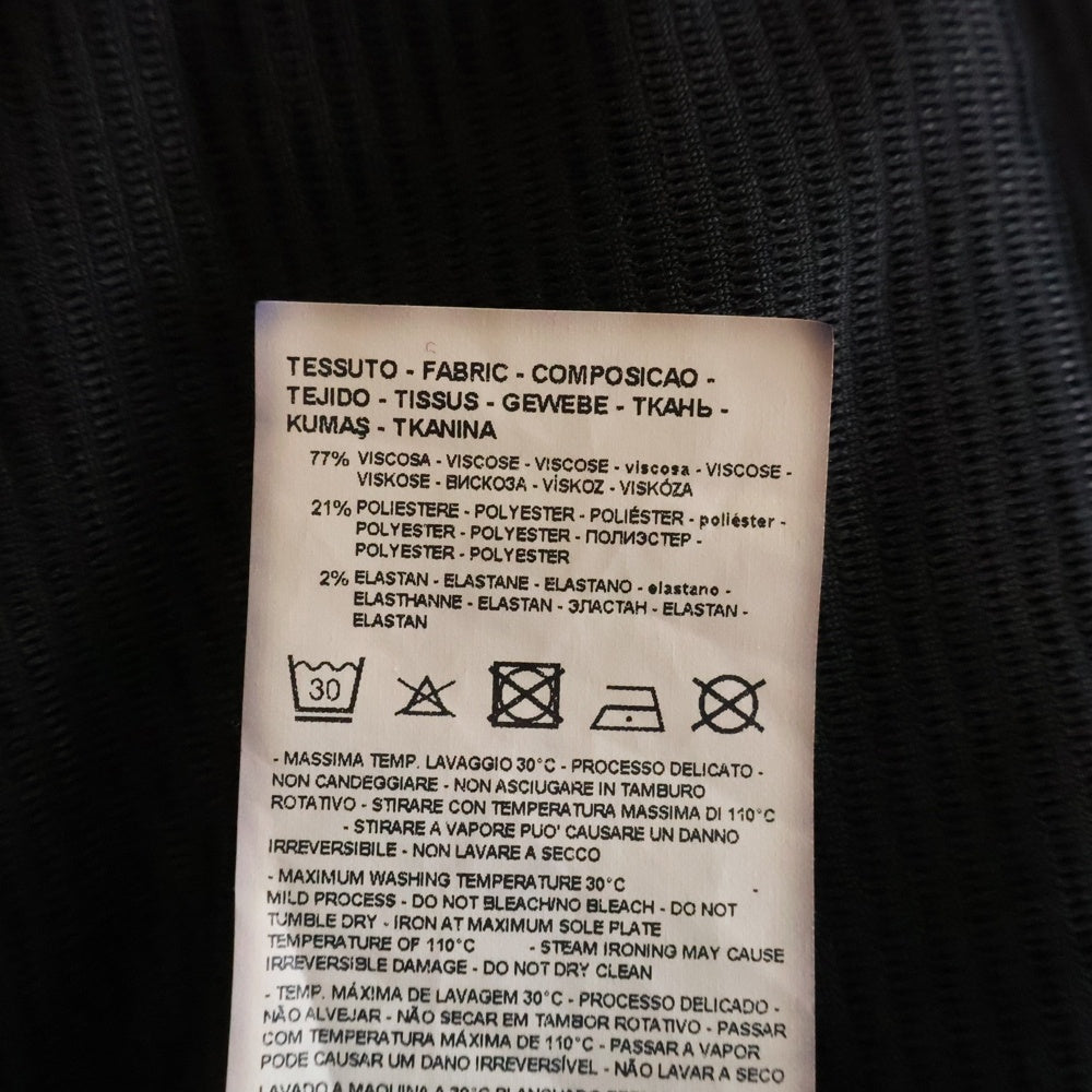 EMPORIO ARMANI EA7(エンポリオアルマーニイーエーセブン) ノースリーブニットワンピース ブラック 3R2A7B 2JWCZ レディース