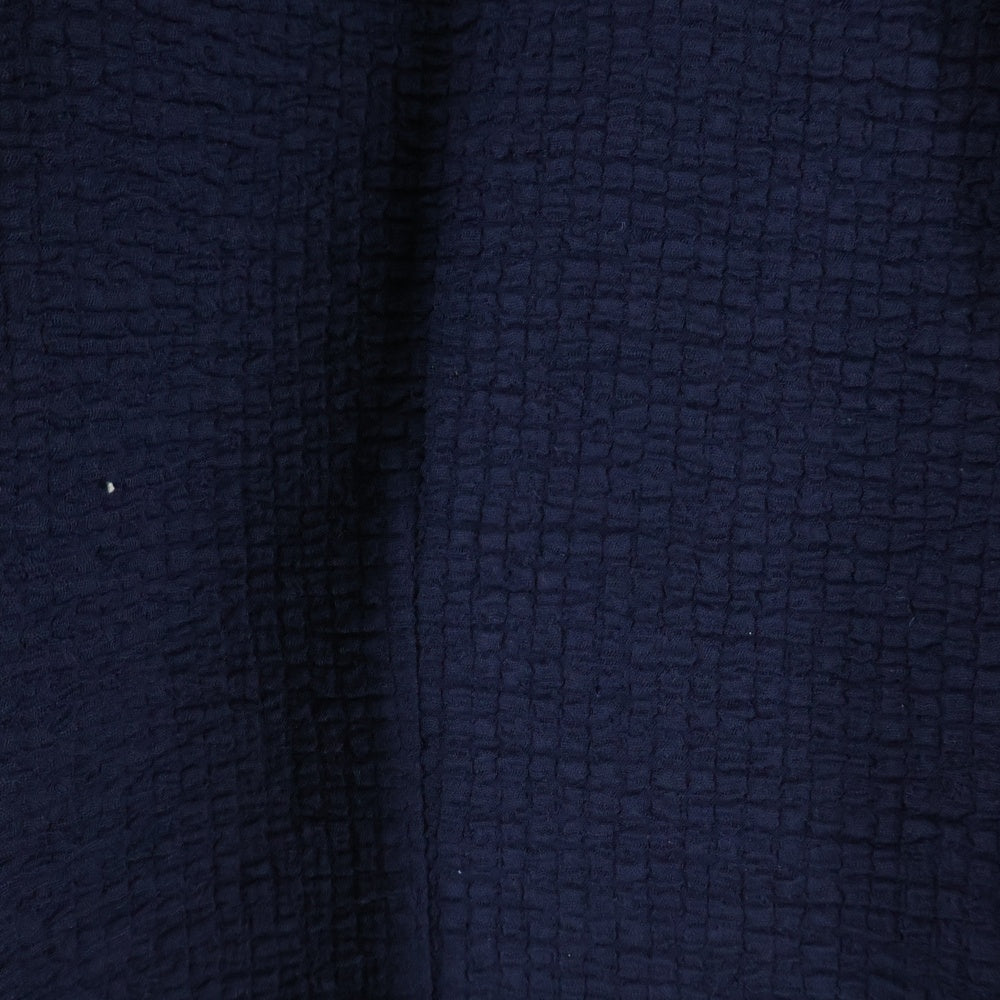 EMPORIO ARMANI EA7(エンポリオアルマーニイーエーセブン) ワッフル地 テーラードジャケット ネイビー A1G450 A1202