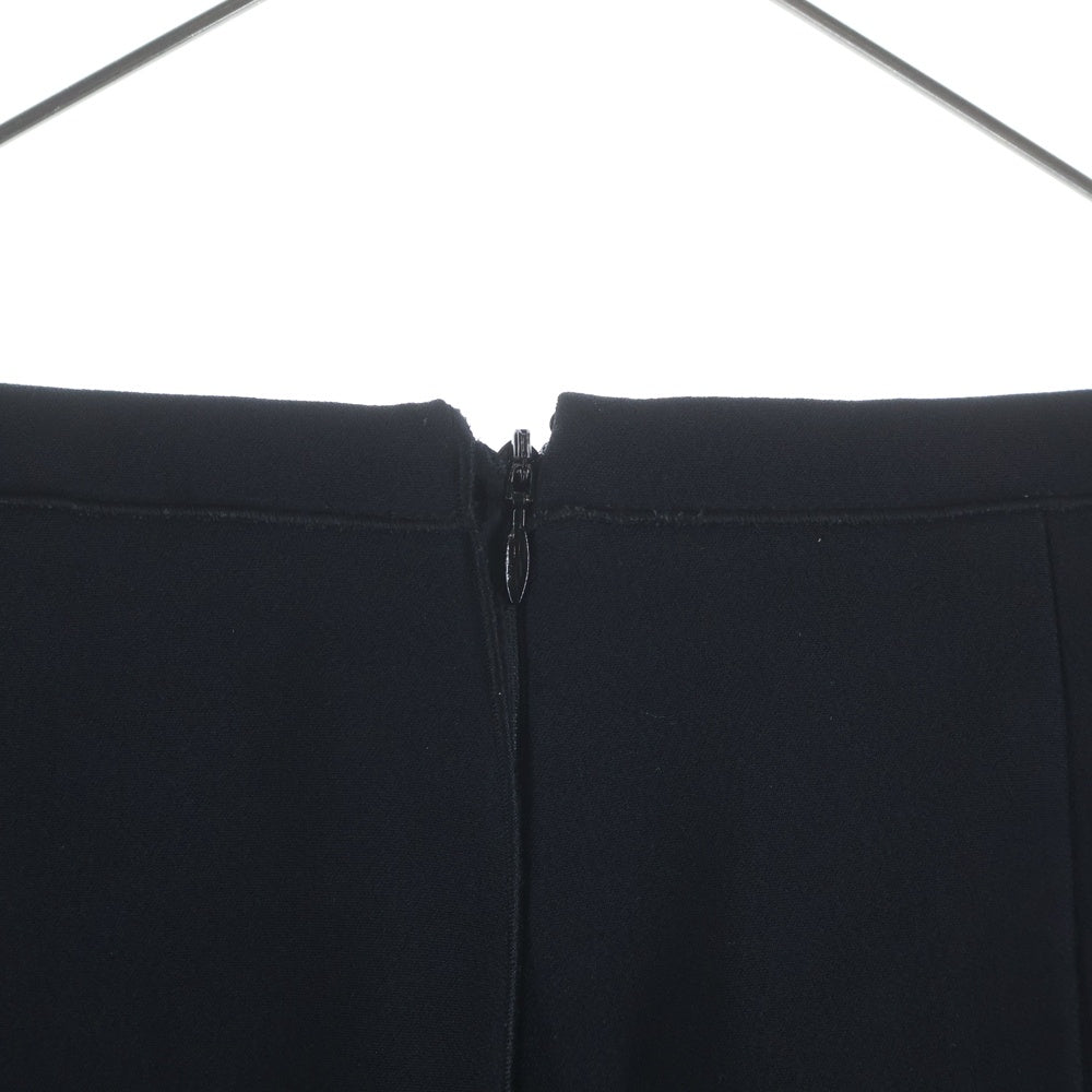 N21 numero ventuno(ヌメロ ヴェントゥーノ) 21AW ボンディングフリル スリット スカート ブラック 21AW-C041-5336 レディース