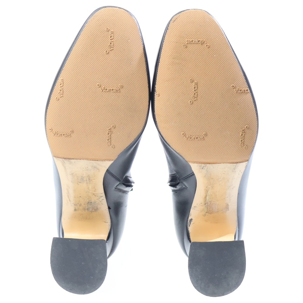 Salvatore Ferragamo(サルヴァトーレ フェラガモ) REGO55 ショートブーツ レザー ブラック レディース