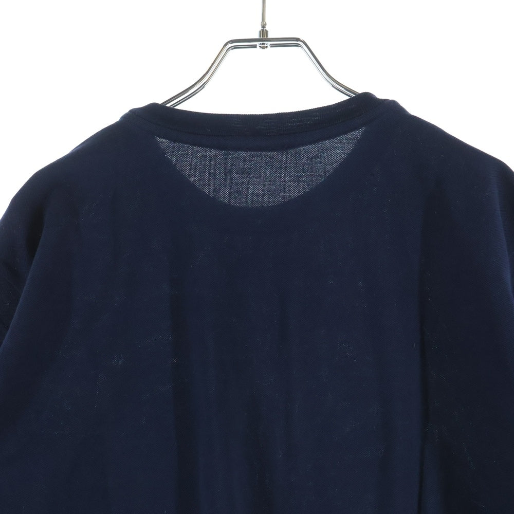 HERMES(エルメス) コットン 半袖ポロシャツ ネイビー