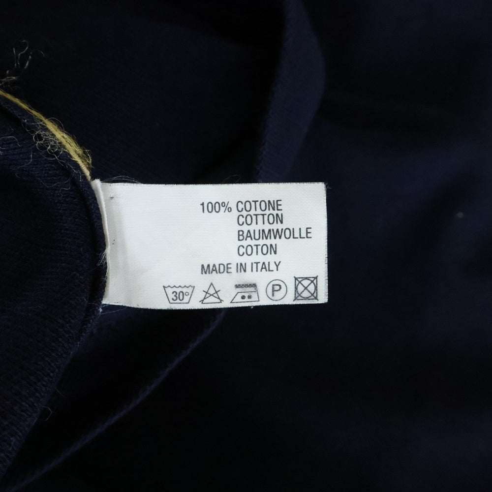 HERMES(エルメス) コットン 半袖ポロシャツ ネイビー