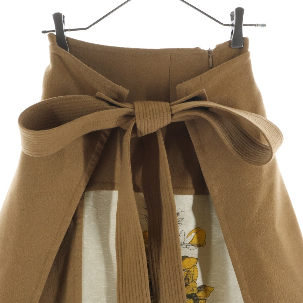 LOEWE(ロエベ) コレクション スカート ベージュ ウール レディース