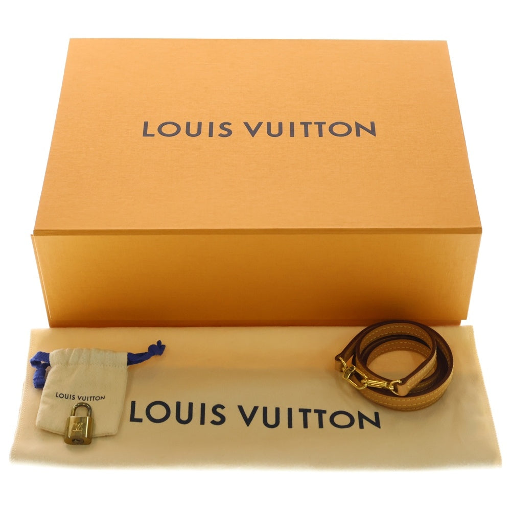 LOUIS VUITTON(ルイヴィトン) モノグラム アルマBB 2WAYバッグ ハンドバッグ ショルダーバッグ ブラウン レザー×PVC M46990 ゴールド金具 レディース