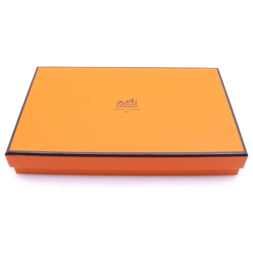 HERMES(エルメス) ベアンスフレ ゴールド エプソン 長財布 シルバー金具 □M刻印