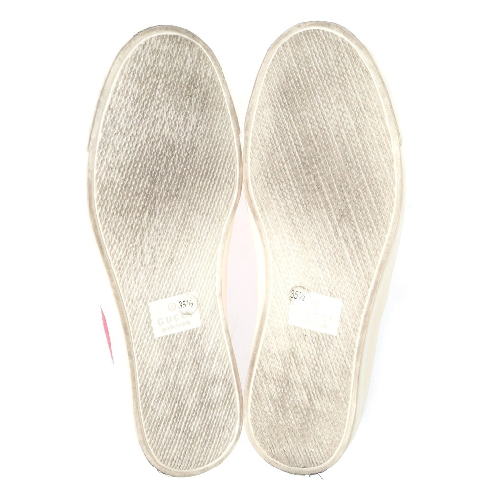 GUCCI(グッチ) GG総柄 スリッポン ローカットスニーカー ラバー ピンク 408510 レディース