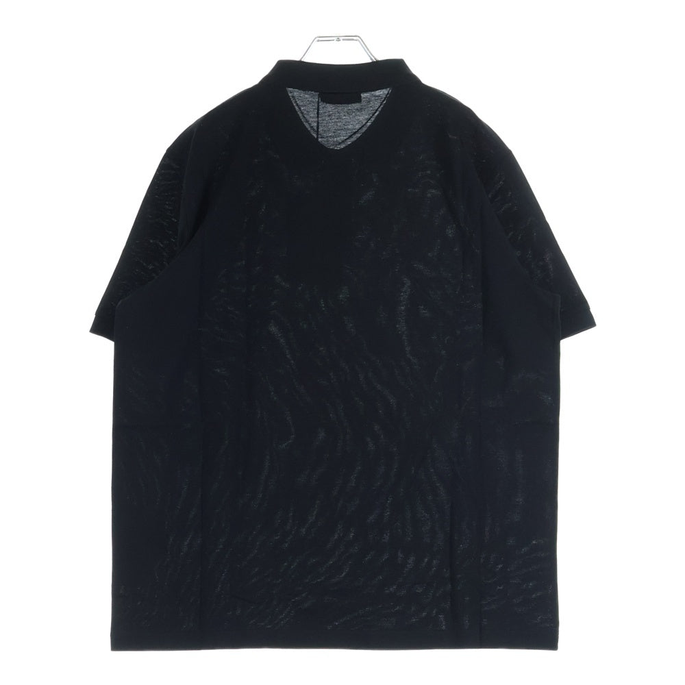 PRADA(プラダ) 半袖ポロシャツ コットン ブラック DNA497 レディース