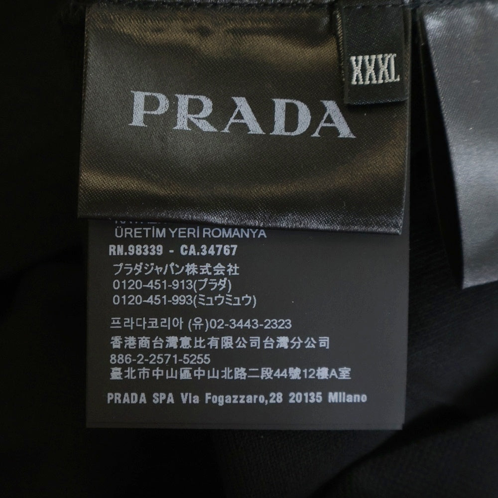 PRADA(プラダ) 半袖ポロシャツ コットン ブラック DNA497 レディース