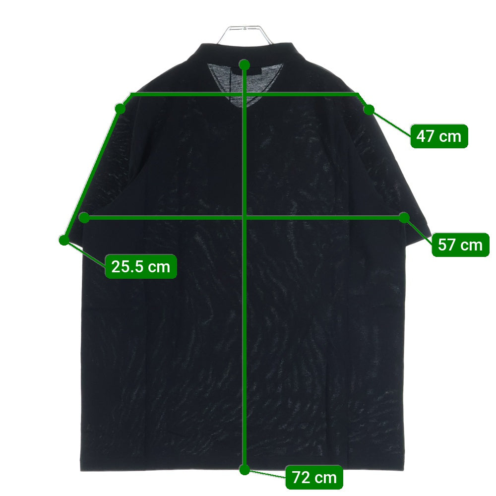 PRADA(プラダ) 半袖ポロシャツ コットン ブラック DNA497 レディース
