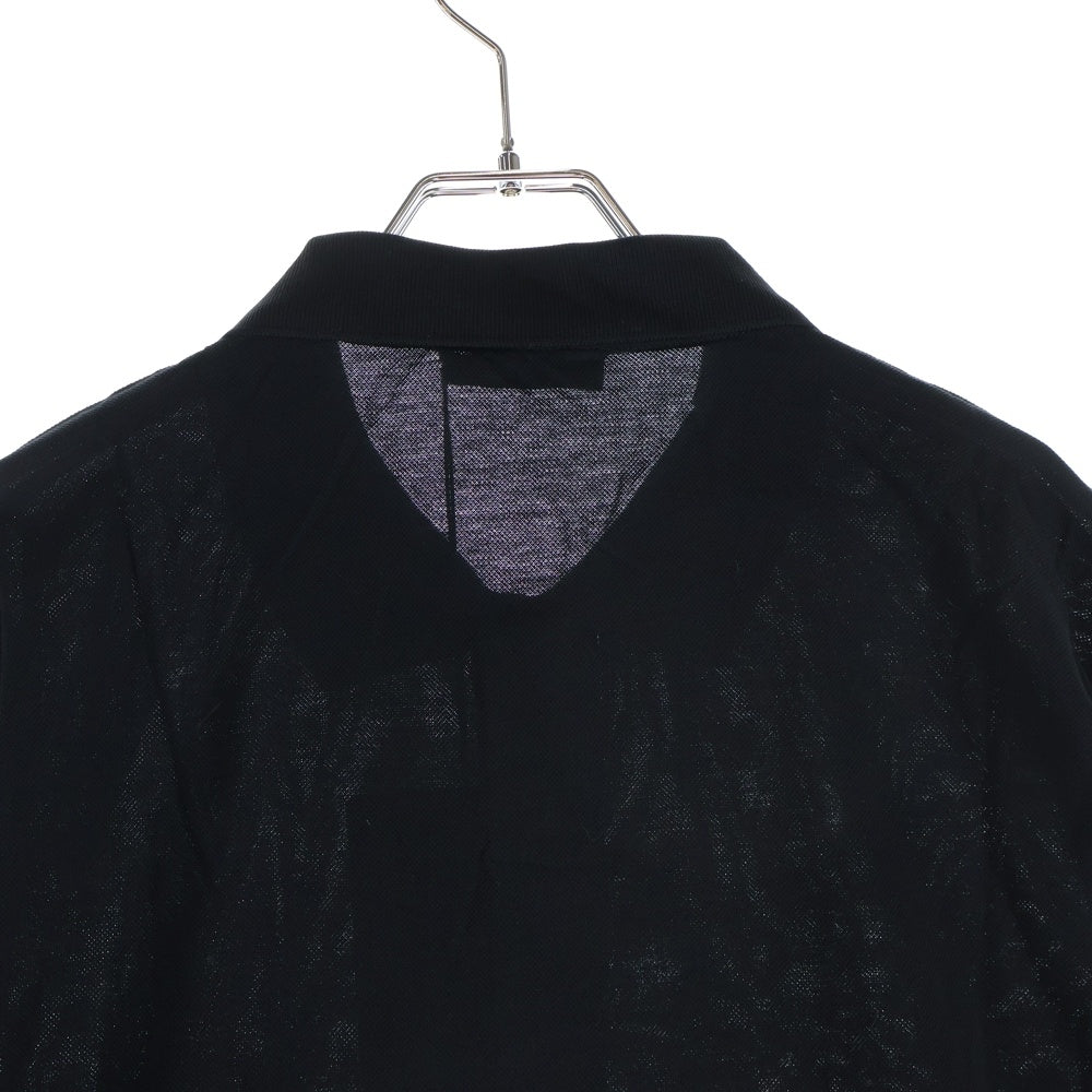 PRADA(プラダ) 長袖ポロシャツ コットン ブラック DNA605 レディース