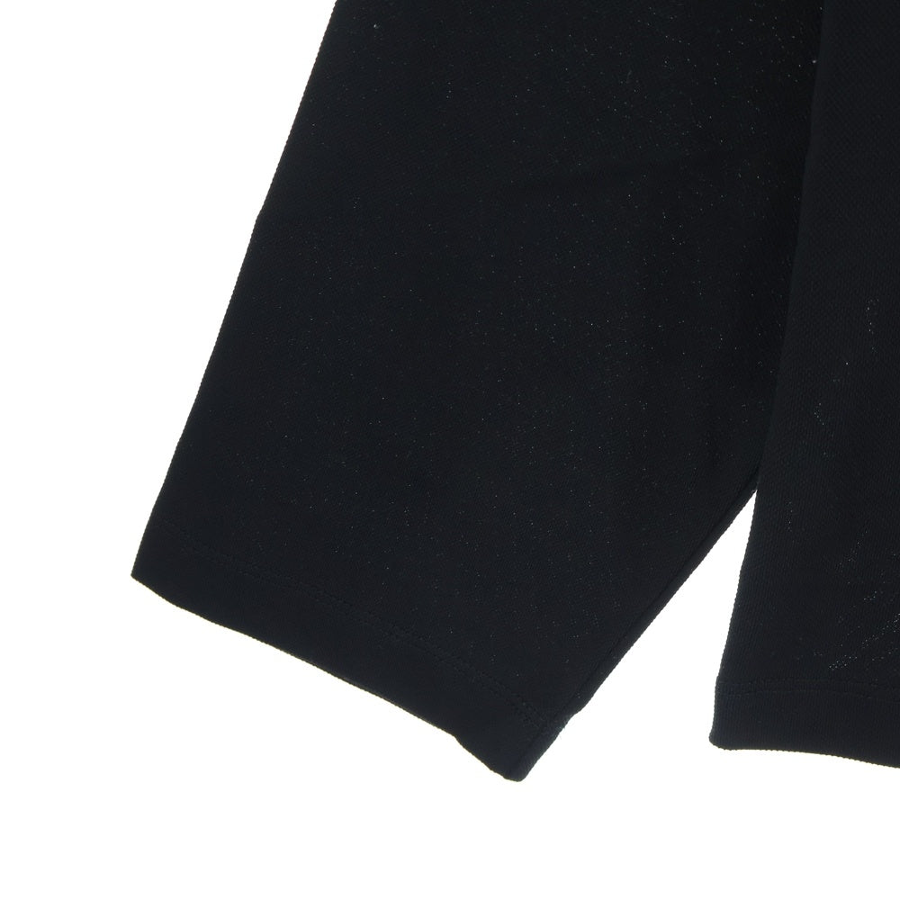 PRADA(プラダ) 長袖ポロシャツ コットン ブラック DNA605 レディース