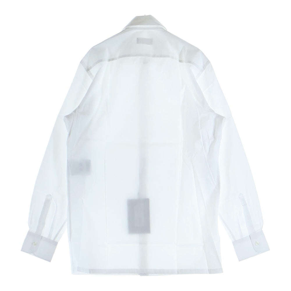 PRADA(プラダ) 24年 長袖シャツ コットン ホワイト DNA996 レディース
