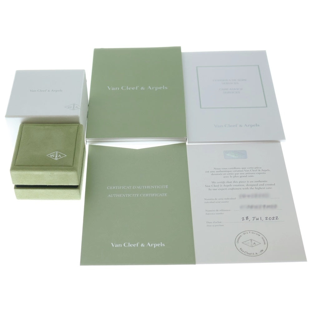 Van Cleef & Arpels(ヴァンクリーフアンドアーペル) スウィートアルハンブラ カーネリアン ネックレス ピンクゴールド Au750PG ジュエリー レディース