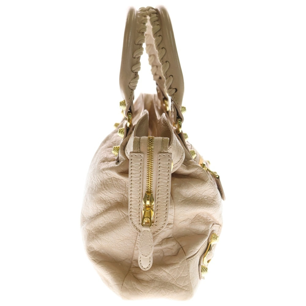 BALENCIAGA(バレンシアガ) ザ・ジャイアントタウン 2wayバッグ ショルダーバッグ ピンクベージュ レザー 285434 レディース