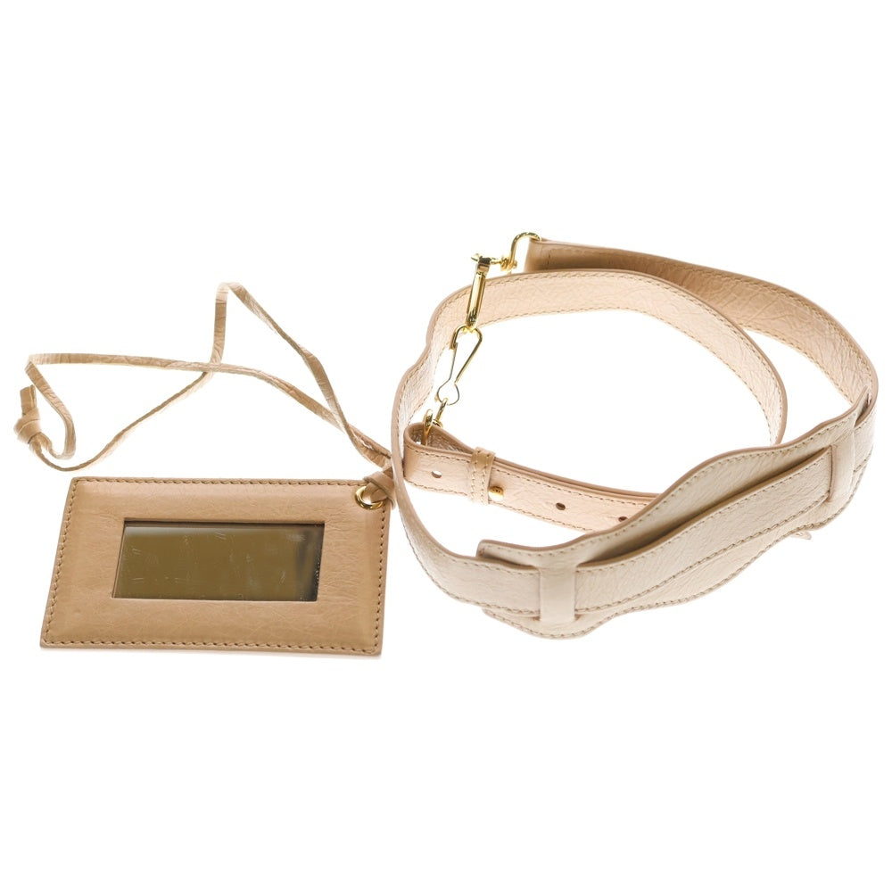 BALENCIAGA(バレンシアガ) ザ・ジャイアントタウン 2wayバッグ ショルダーバッグ ピンクベージュ レザー 285434 レディース