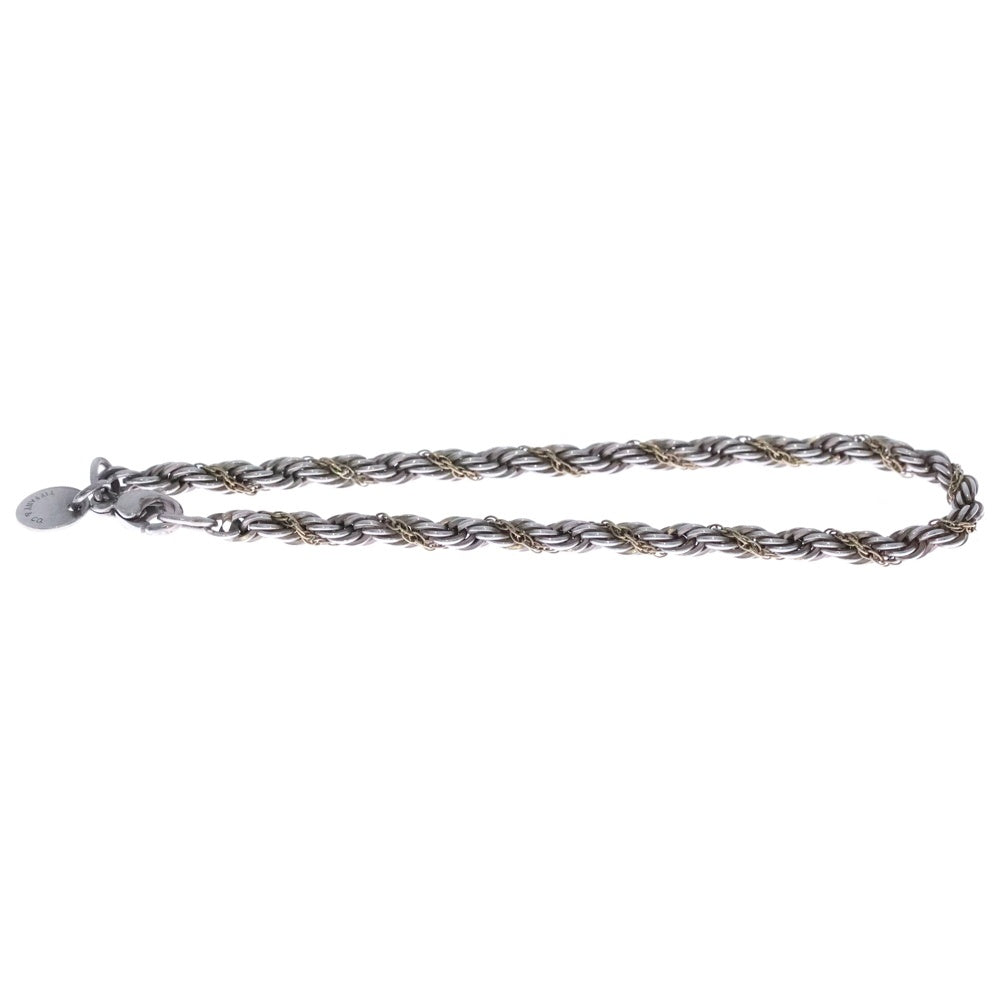 TIFFANY & Co.(ティファニー) ツイストブレスレット Ag925×Au750 ゴールド×シルバー レディース