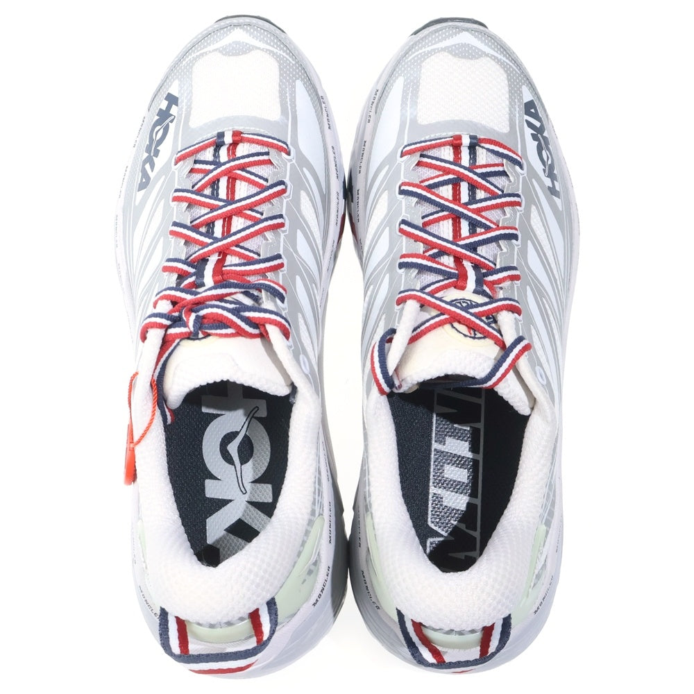 MONCLER(モンクレール) ×HOKA MAFATE SPEED 2 マファテスピード ローカットスニーカー US9.5/27.5cm シルバー