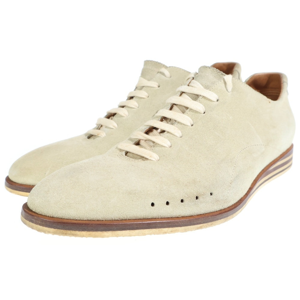 JOHN LOBB(ジョンロブ) スプリント スエードレザー レースアップ ローカットシューズ ベージュ