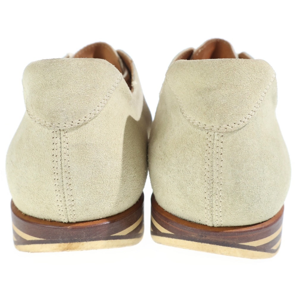JOHN LOBB(ジョンロブ) スプリント スエードレザー レースアップ ローカットシューズ ベージュ