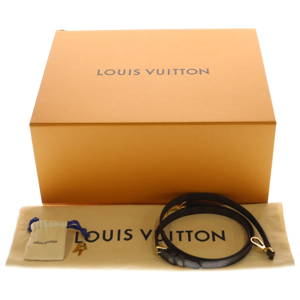 LOUIS VUITTON(ルイヴィトン) LVアニマル カンヌ ハンドバッグ ミニバッグ ショルダーバッグ ブラウン レザー×PVC M13846 ゴールド金具 レディース