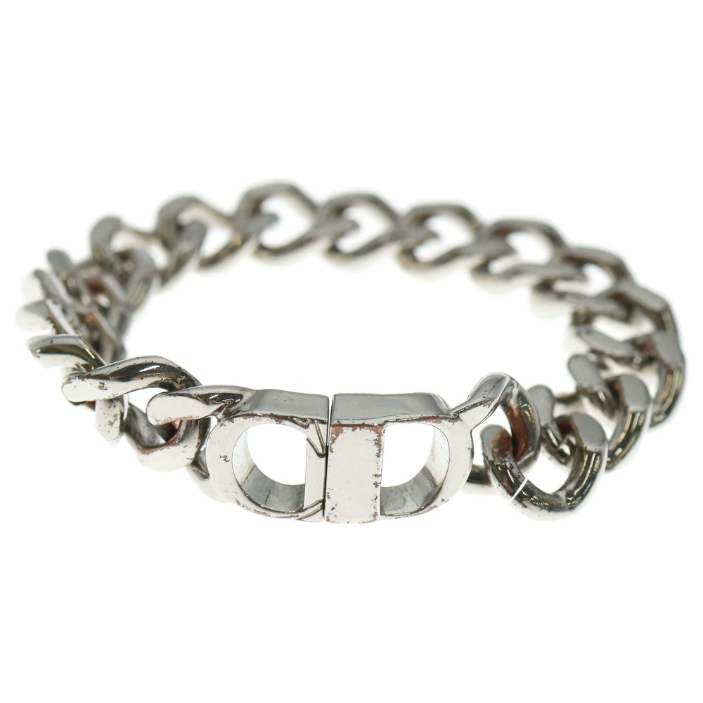 Christian Dior(クリスチャンディオール) CDアイコン ブレスレット チェーン シルバー#M