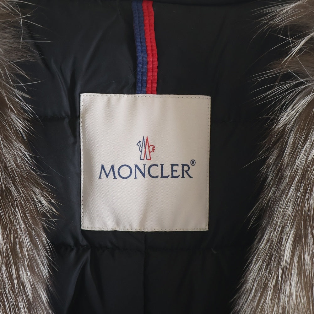 MONCLER(モンクレール) VERONIKA ヴェロニカ ファーデザインダウンコート カーキ C20934987715 レディース