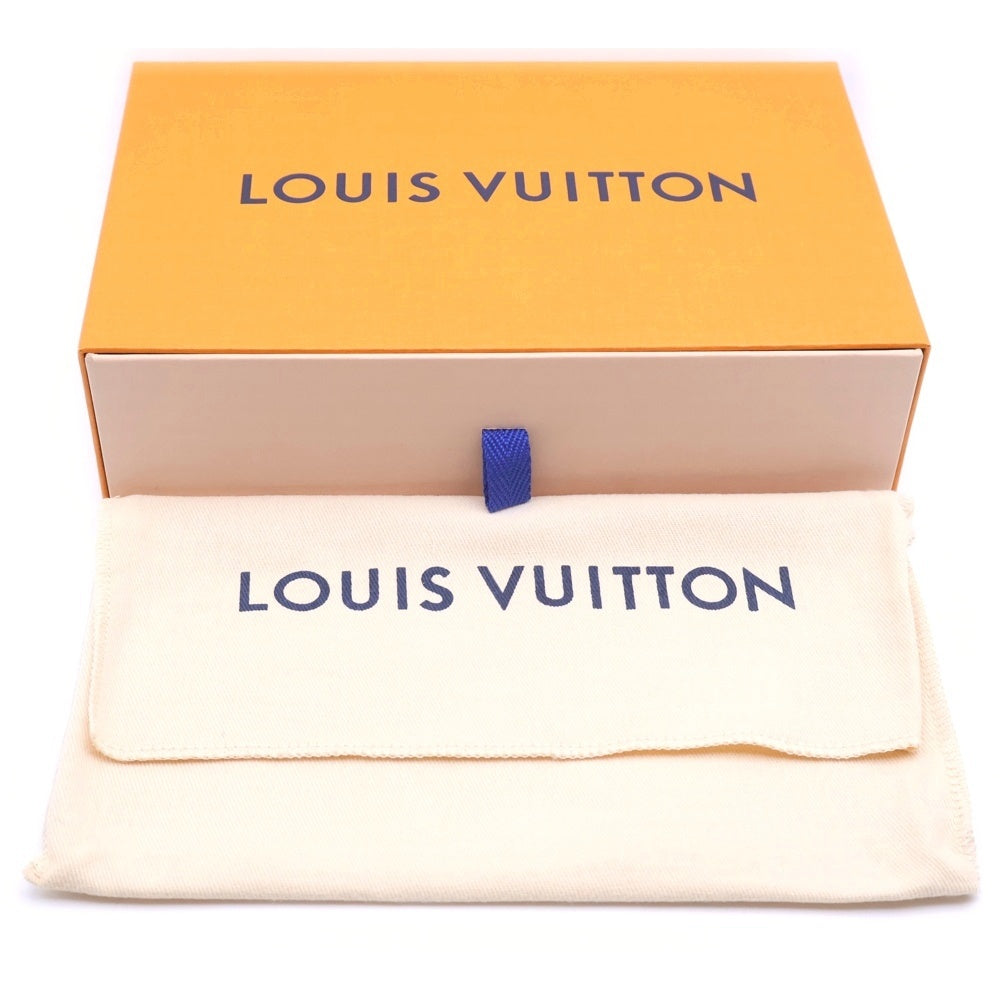 LOUIS VUITTON(ルイヴィトン) ダミエヘリテージ ジッピーウォレット ヴェルティカル ロングウォレット 長財布 カードケース ホワイト×グリーン×オレンジ PVCレザー N40675 ゴールド金具