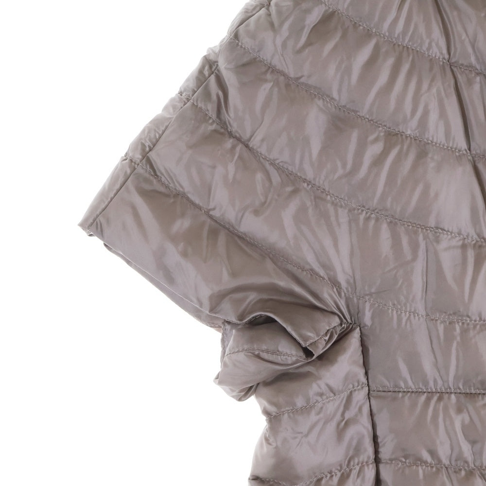 HERNO(ヘルノ) ICONICO ダウン 半袖ブラウス ベージュ PI0754DIC レディース