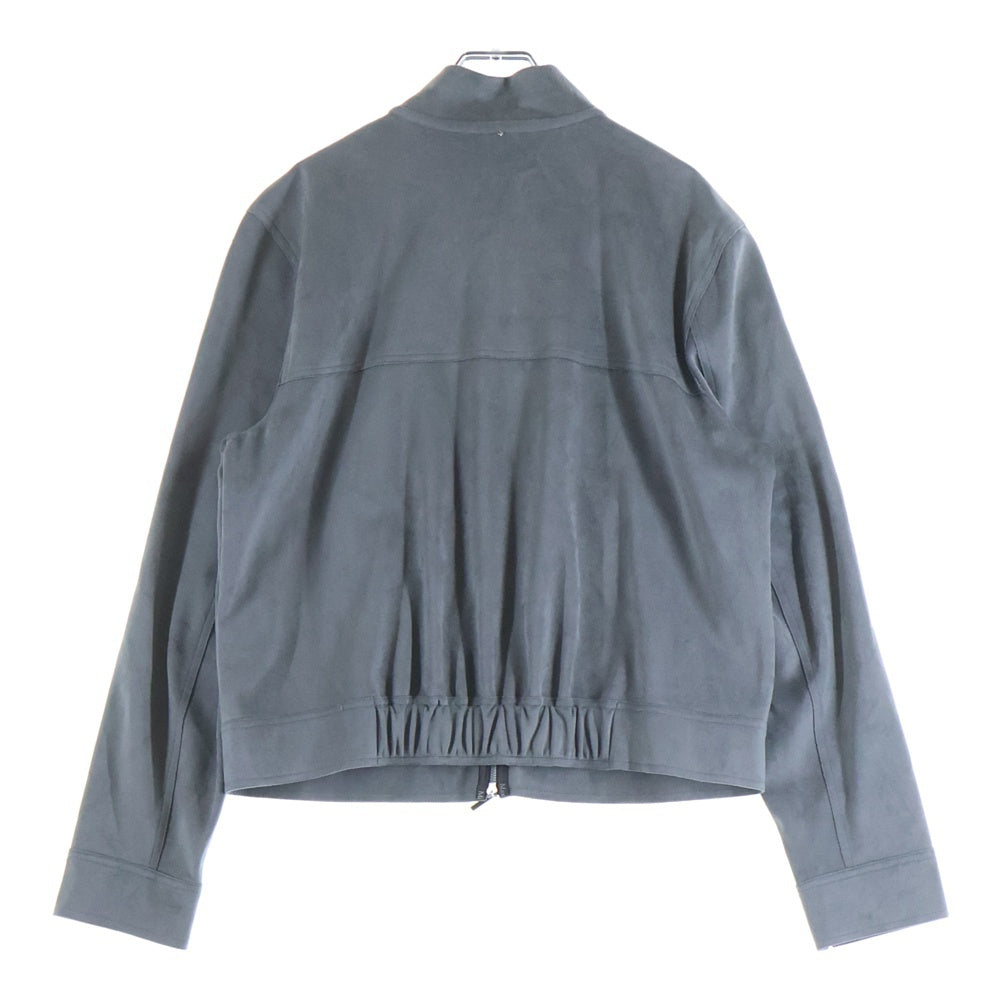 Max Mara(マックスマーラ) フェイクスウェード ジップアップブルゾン グレー レディース