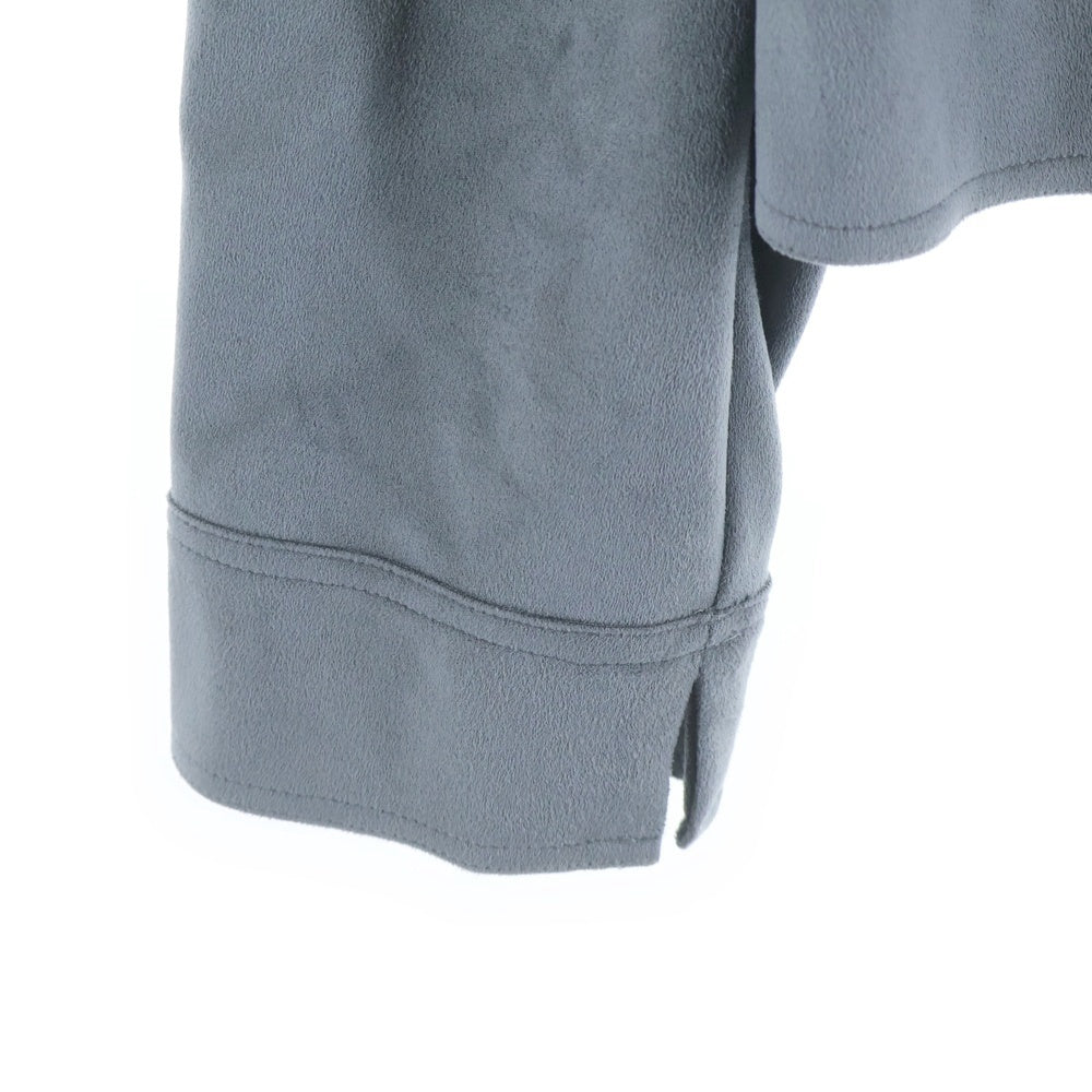 Max Mara(マックスマーラ) フェイクスウェード ジップアップブルゾン グレー レディース