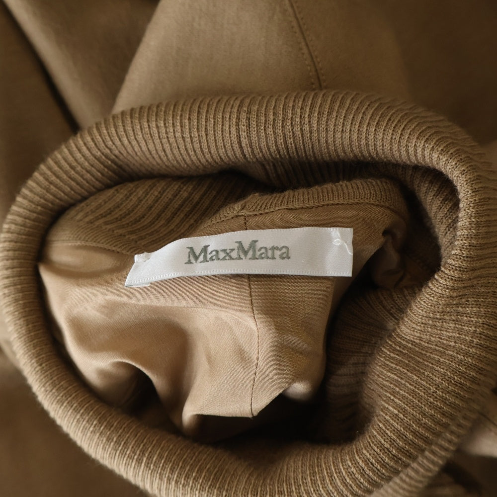 Max Mara(マックスマーラ) コットンウール ハイネックワンピース ブラウン 162606836700 レディース